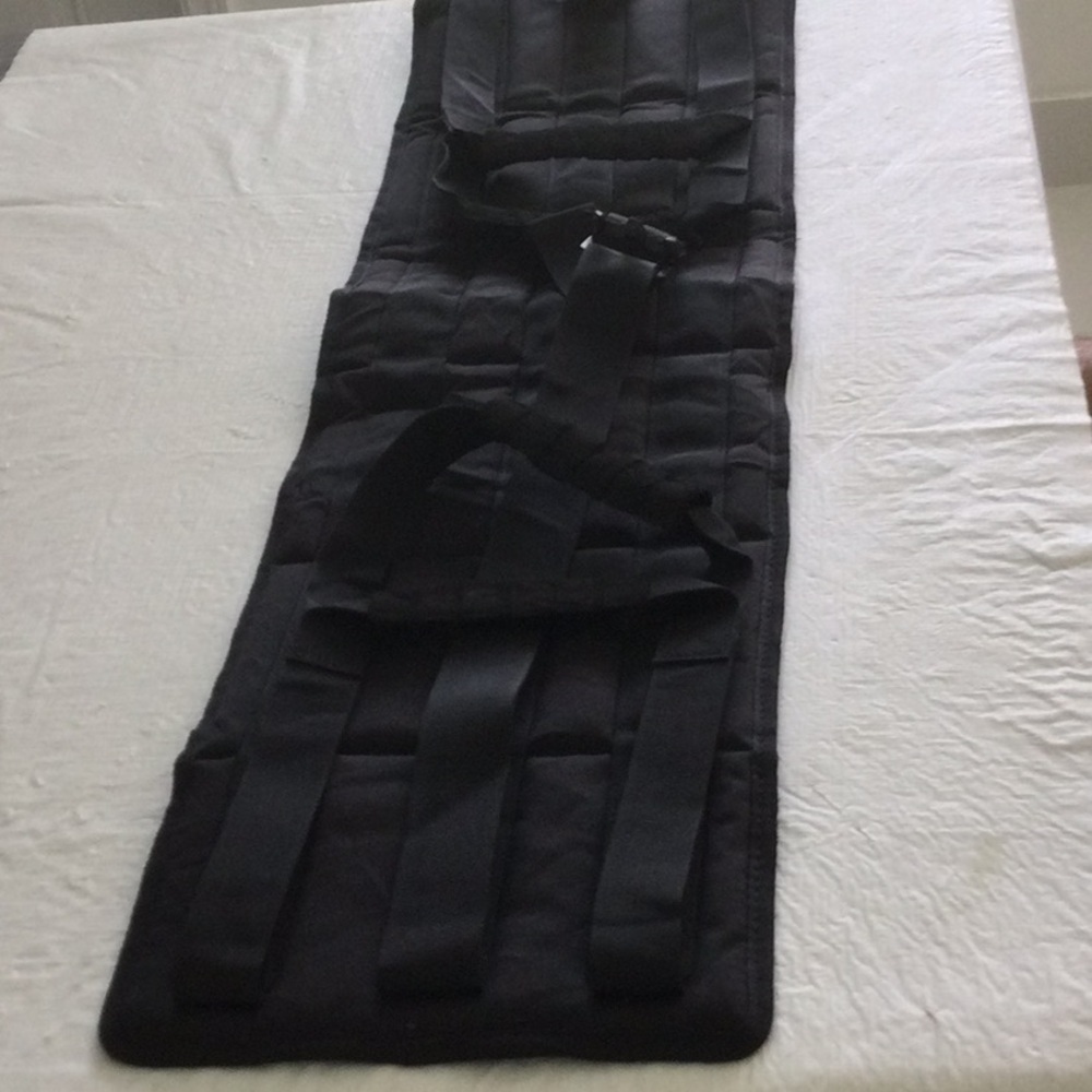 Men or Women Adjustable back Support check measurements for size.